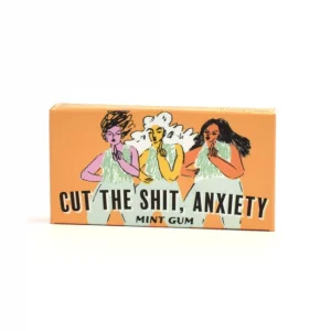 Cut the shit, anxiety kauwgom